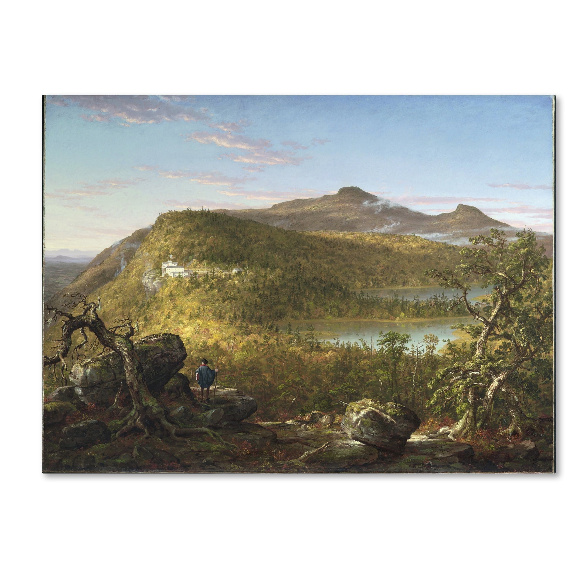 Thomas Cole 'Catskill Mountains' Canvas Art