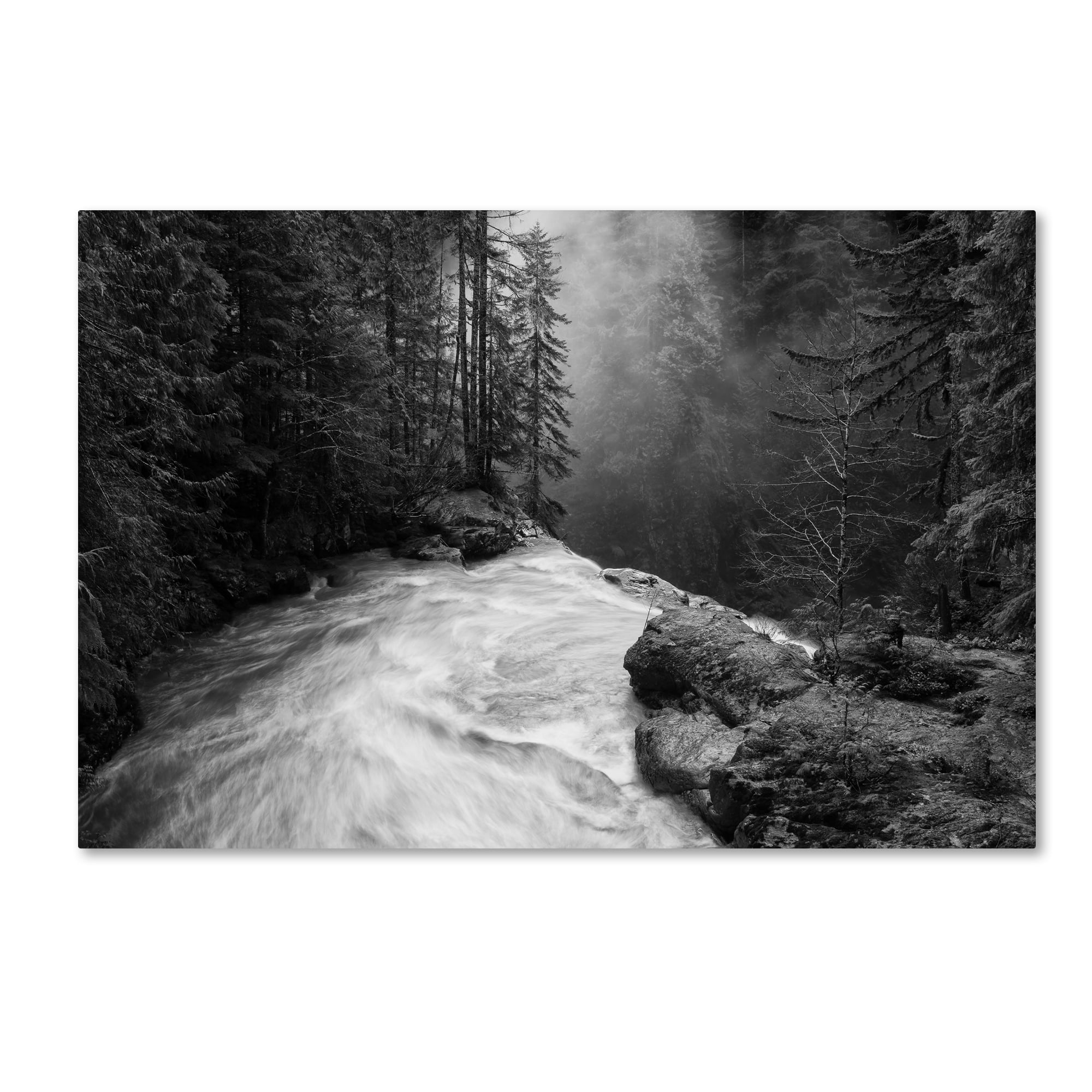 James K. Papp 'Over The Falls' Canvas Art