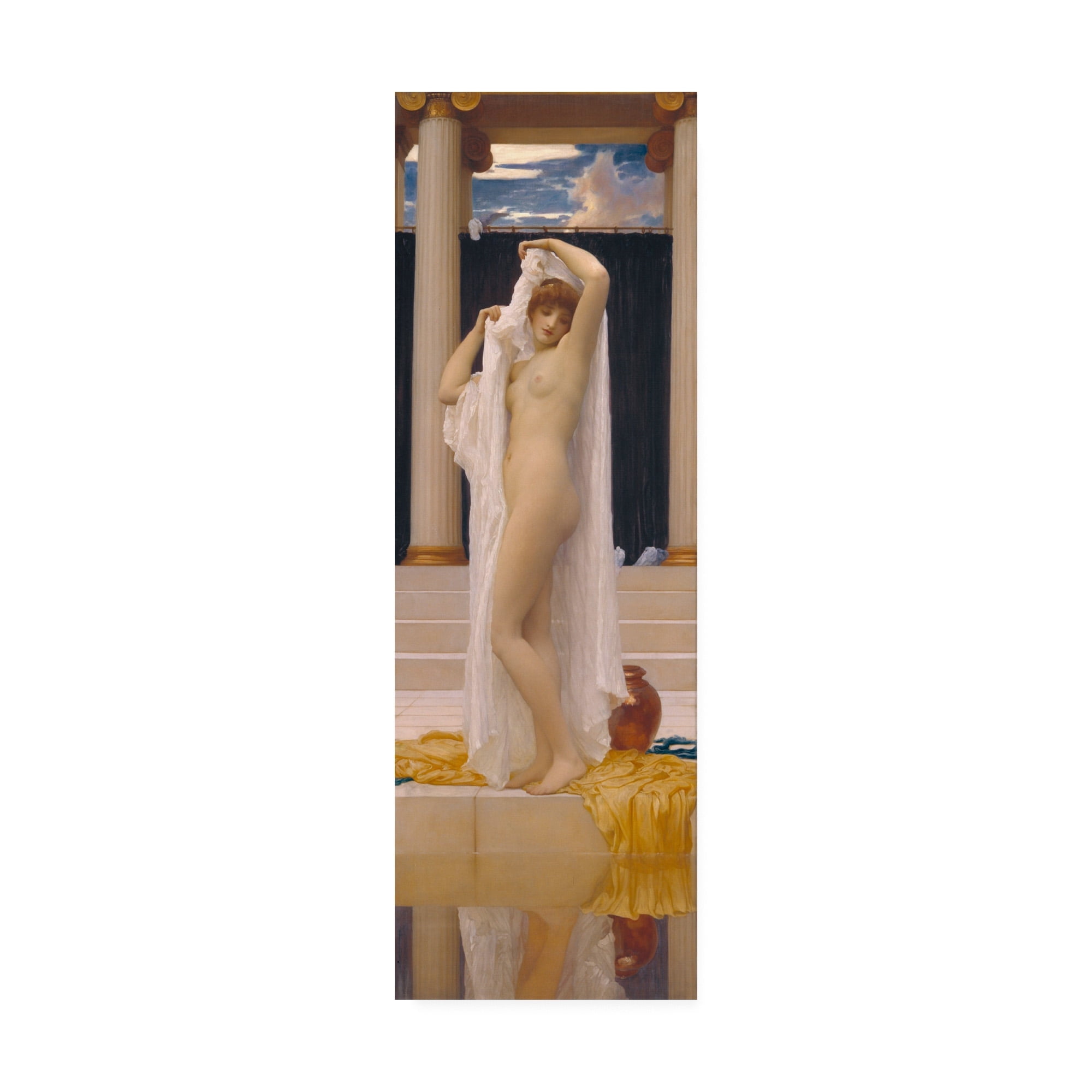 Frederic Lord Leighton 'The Bath of Psyche' Canvas Art