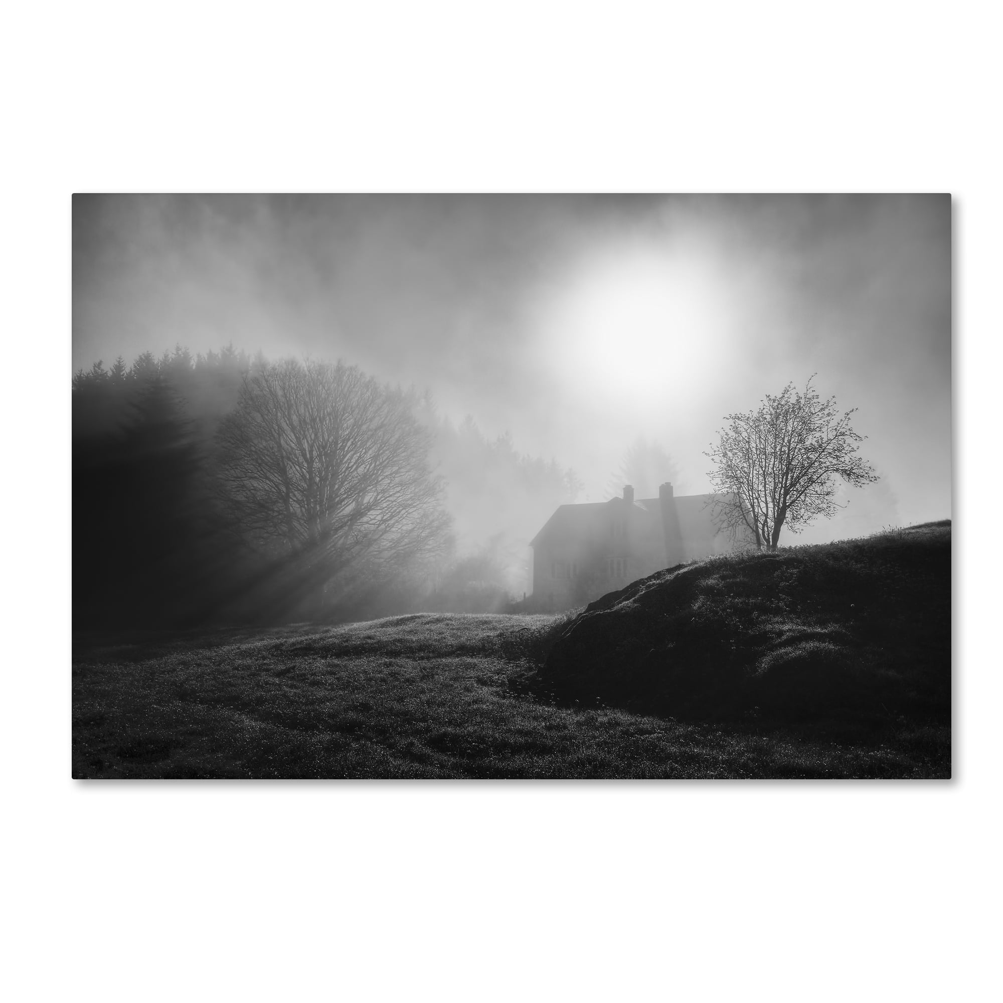 Lars Arvid Hellebo 'Pastoral Song' Canvas Art