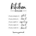 thumbnail image 1 of Kristina N. 'Kitchen Rules' Canvas Art, 1 of 4