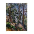 thumbnail image 1 of Cezanne 'pines and rocks' Canvas Art, 1 of 4