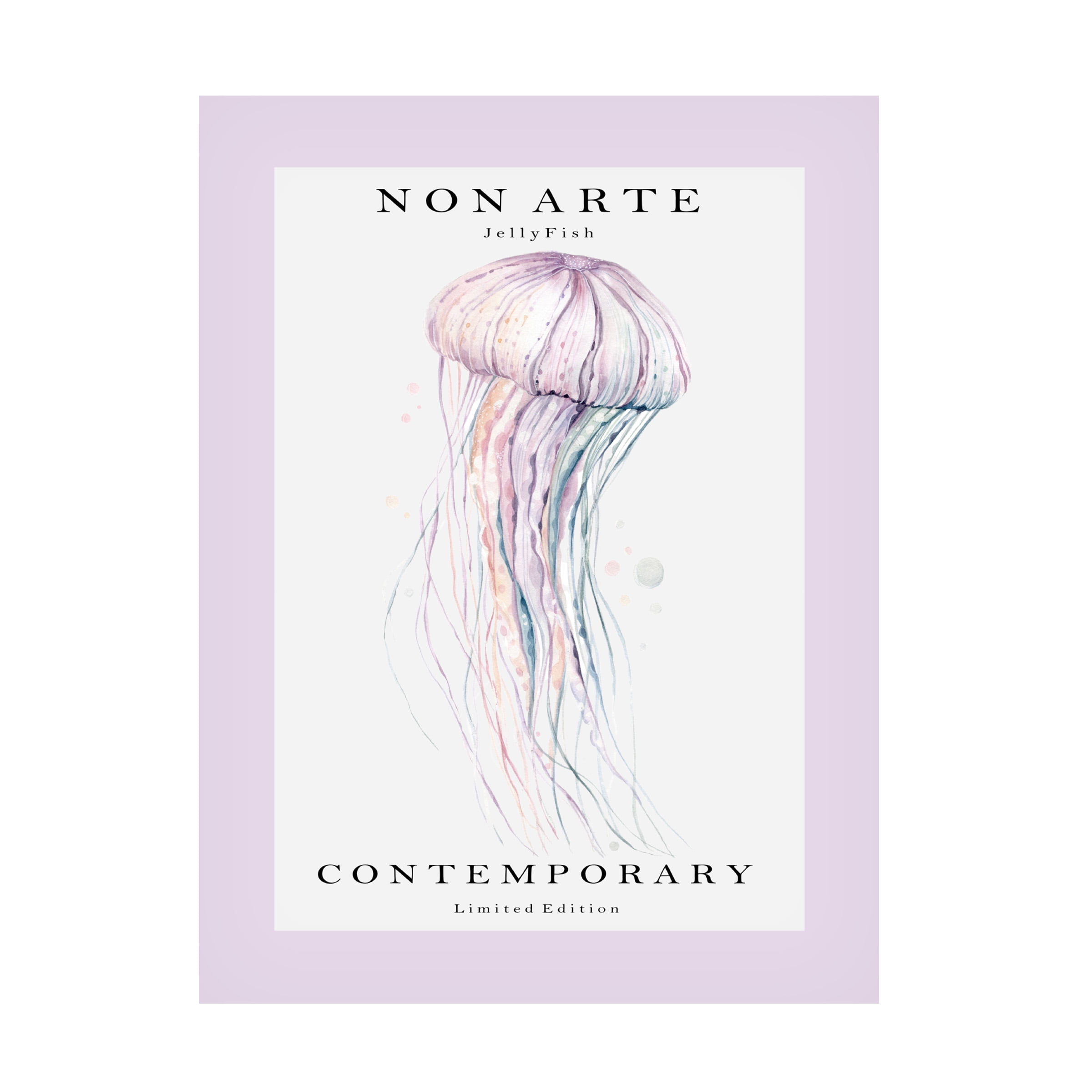 Rikke Londager Boisen 'Non Arte Jellyfish' Canvas Art
