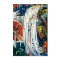 Franz Marc 'The Bewitched Mill' Canvas Art