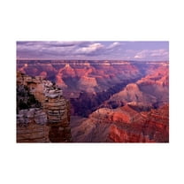 Trademark Fine Art Mike Jones Photo Grand Canyon near Mather Point Canvas Wall Art - 16x24