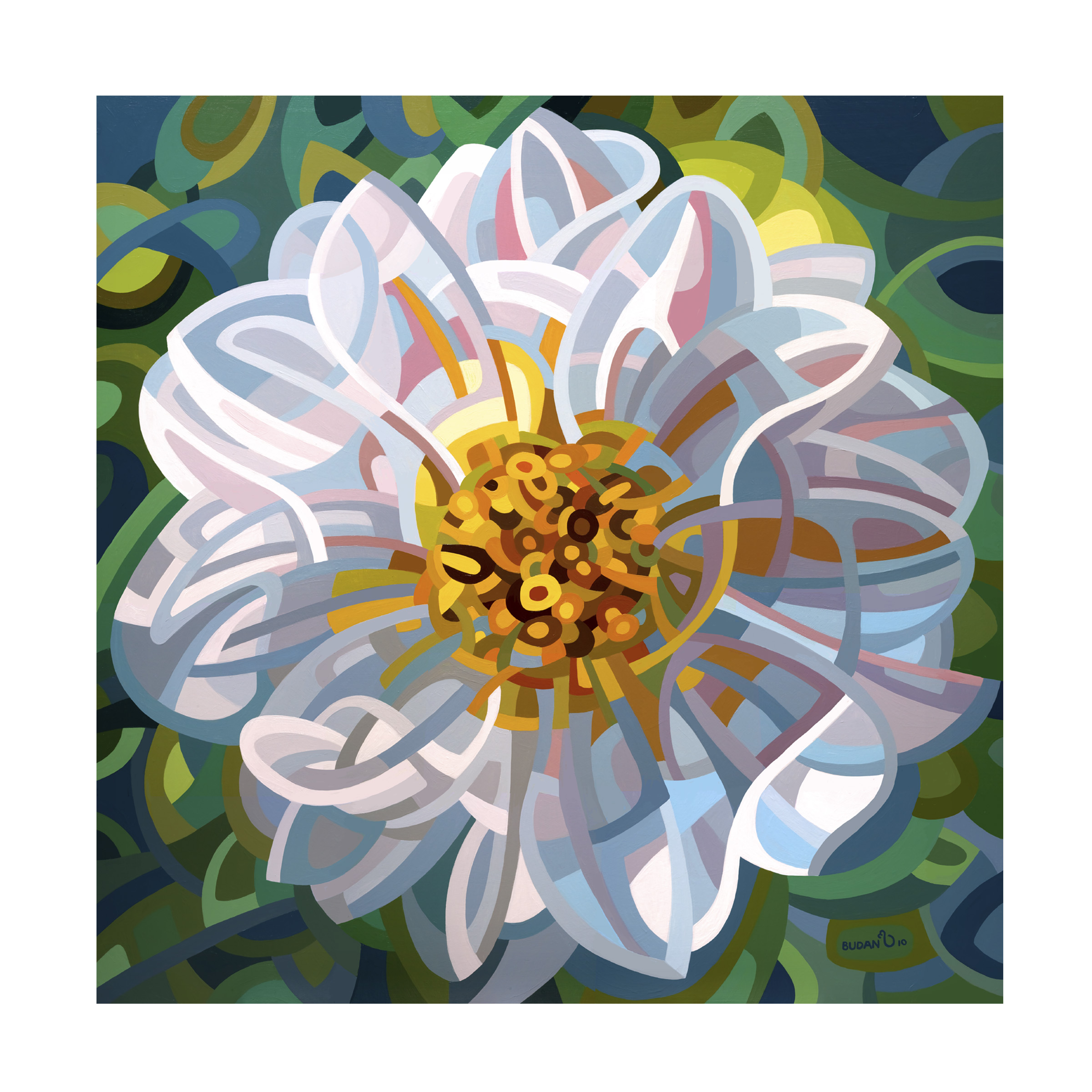 Mandy Budan 'Solitaire' Canvas Art