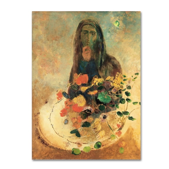 Odilon Redon 'Mystery' Canvas Art
