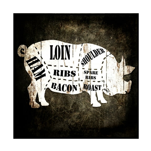 LightBoxJournal 'Butcher Shop I' Canvas Art