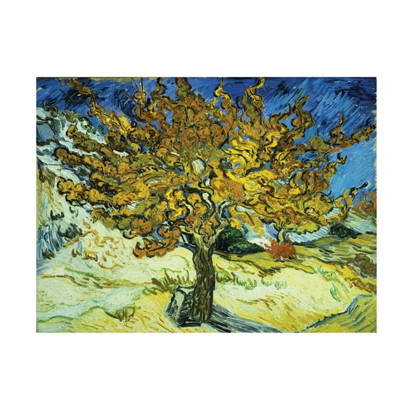 Vincent van Gogh 'The Mulberry Tree' Canvas Art