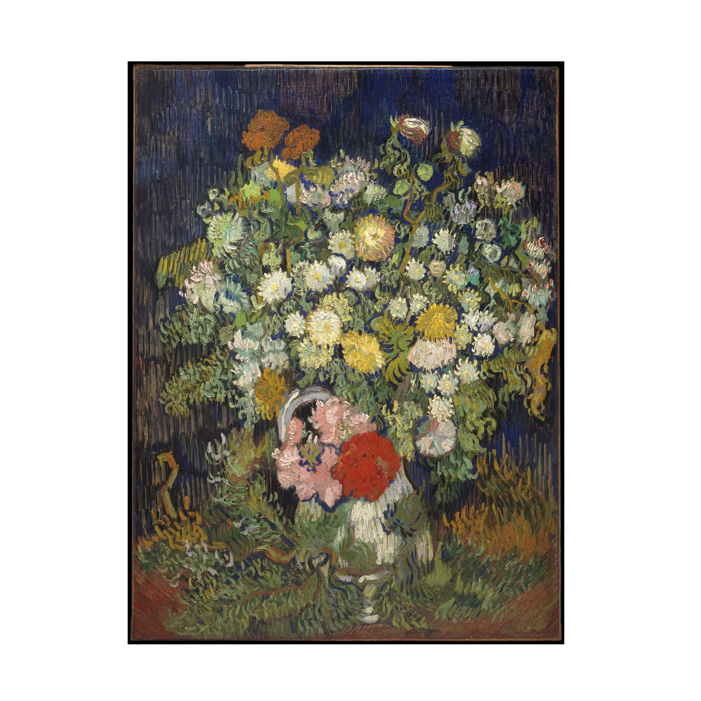 Van Gogh 'Bouquet Of Flowers In A Vase' Canvas Art