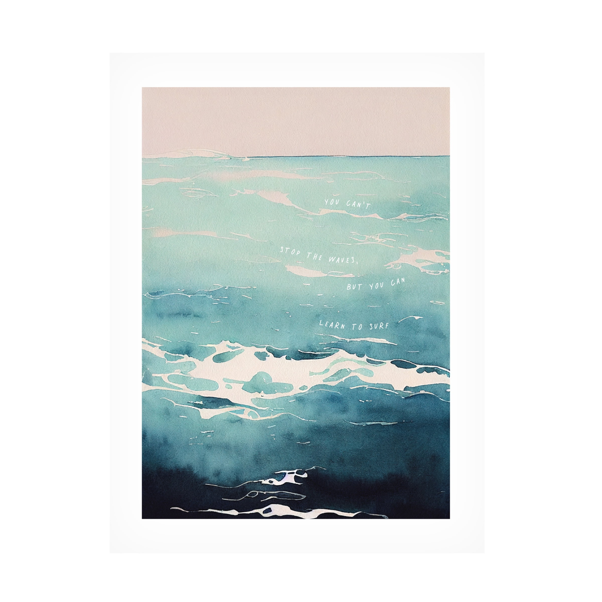 Beth Cai 'Learn To Surf' Canvas Art
