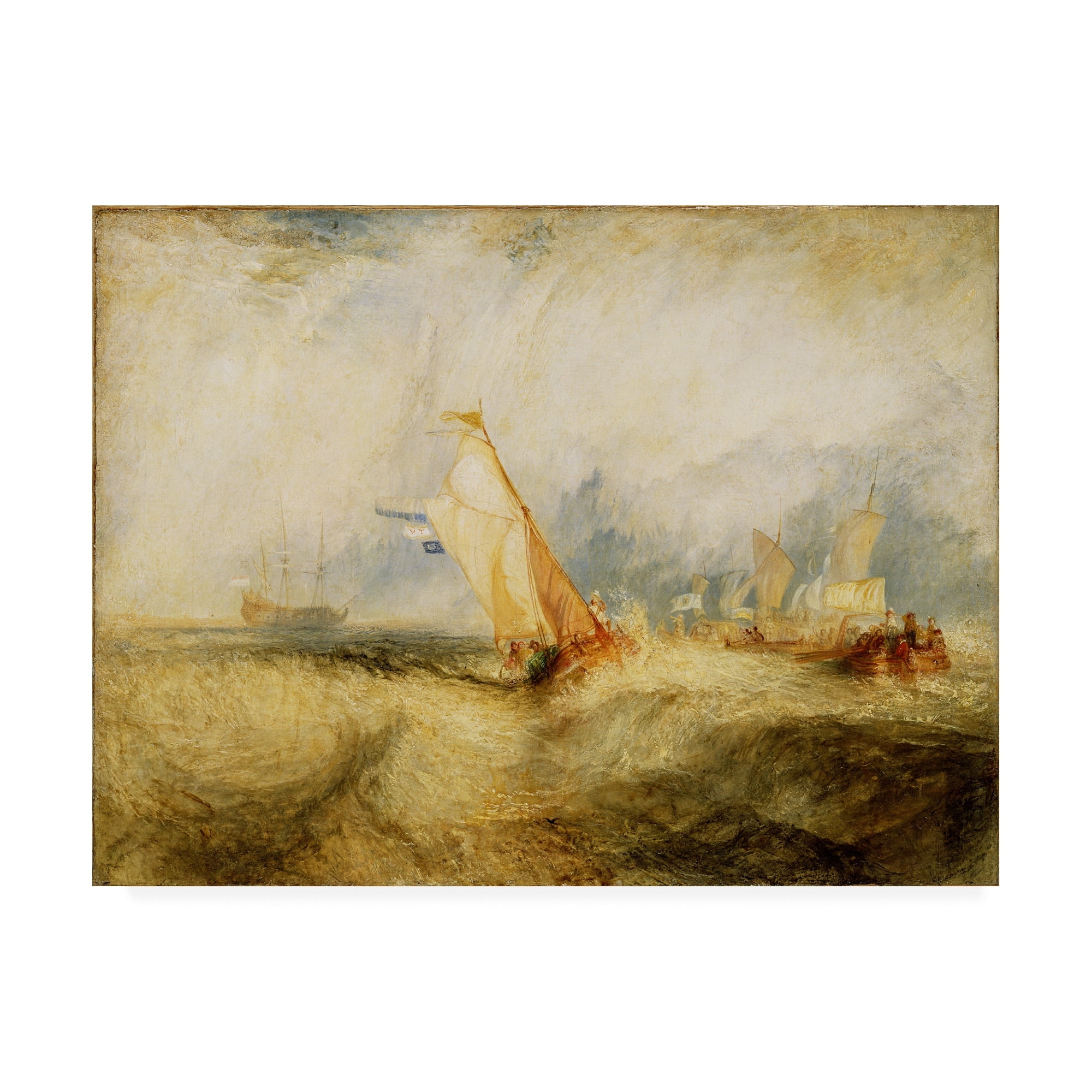 Turner 'Van Tromp' Canvas Art