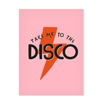 Aislinn Simmonds 'Take Me To the Disco' Canvas Art