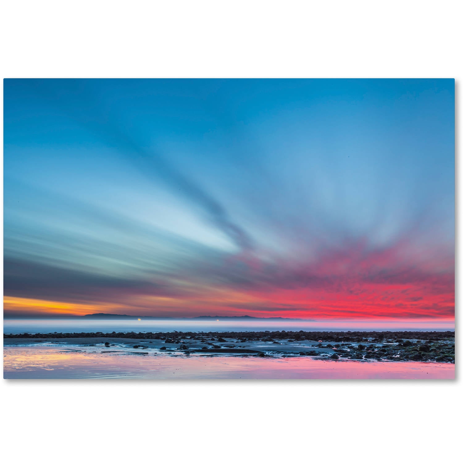 Chris Moyer 'Last Light' Canvas Art