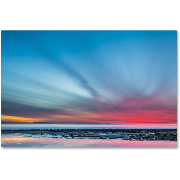Chris Moyer 'Last Light' Canvas Art