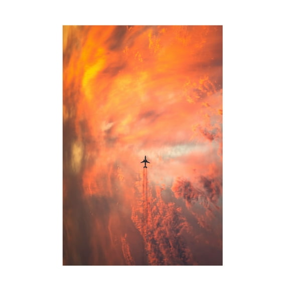 Christian Lindsten 'Airplane' Canvas Art