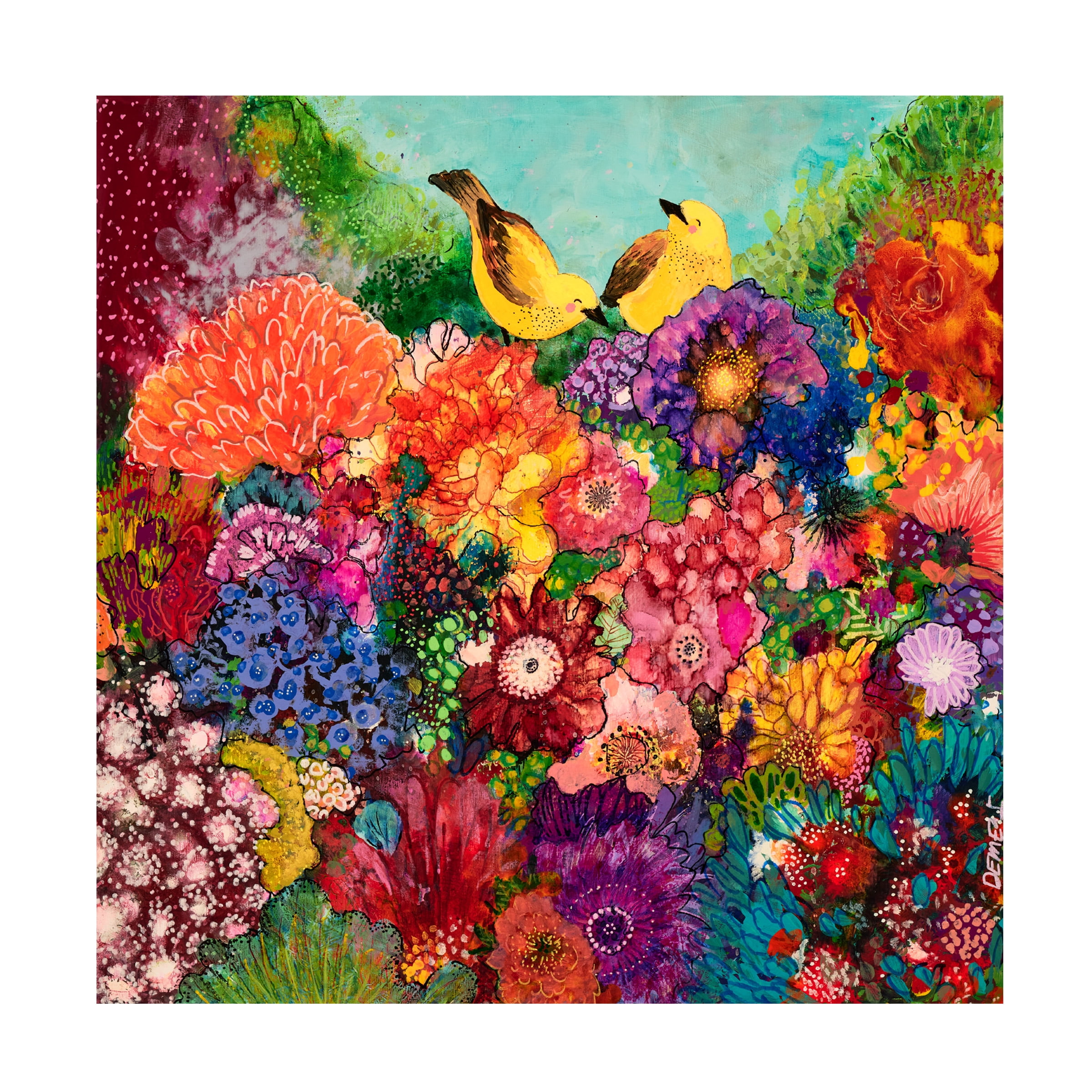 Sylvie Demers 'La Concorde Sylvie Demers' Canvas Art