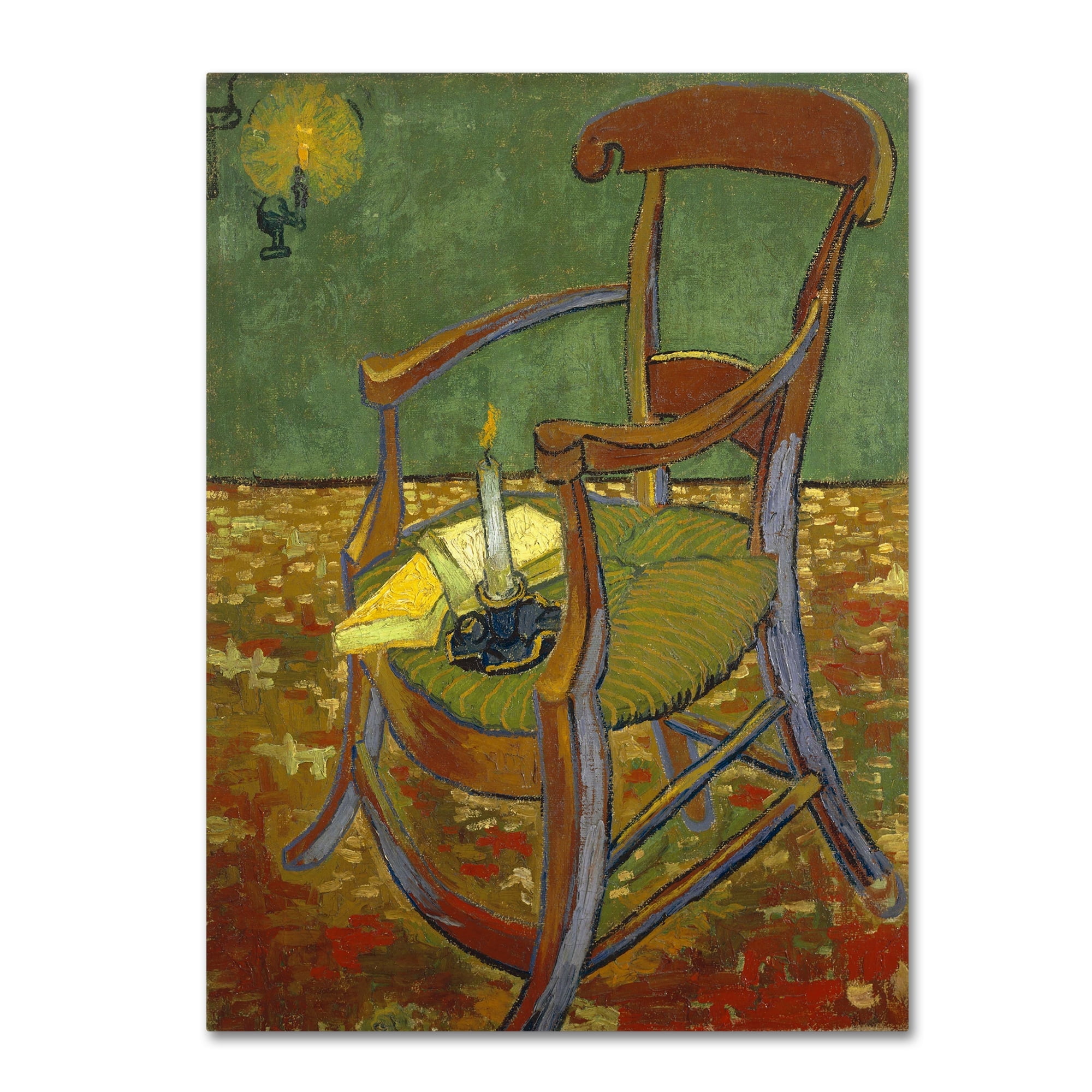Vincent Van Gogh Gauguin's Chair Canvas Print 20" x 15"