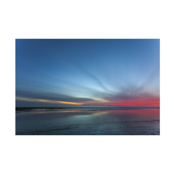 Chris Moyer 'Blue Hour' Canvas Art