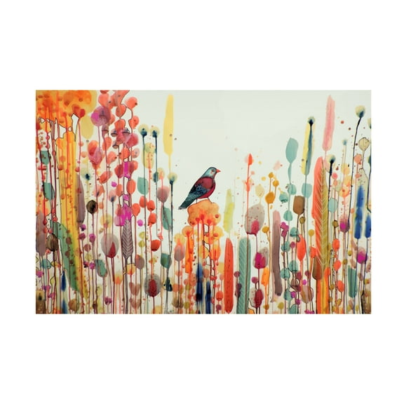 Trademark Fine Art Sylvie Demers Joie De Vivre Canvas Wall Art - 22x32