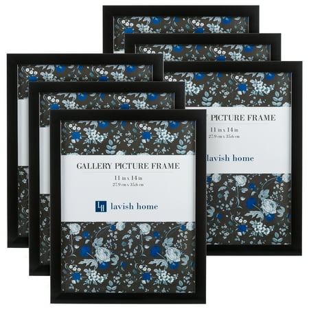Picture Frame Set ' 11x14 Picture Frames for Gallery Photo Wall or Standing ' Vertical o