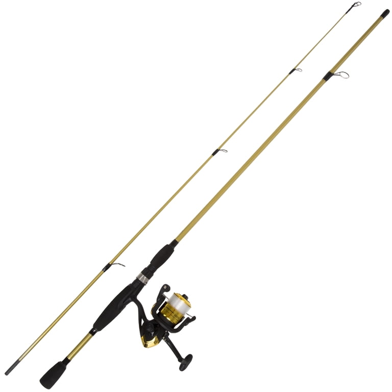 bay fishing rod and reel combo Fishing Rod and Reel Combo - 2pc Strike Series Medium Action 78-Inch  Spinning Reel Fishing Pole