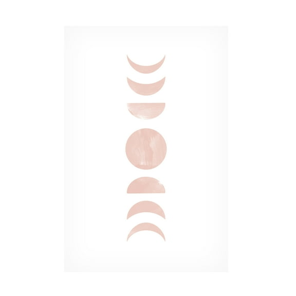 Melloi Art Prints 'Moon Phase No.1' Canvas Art