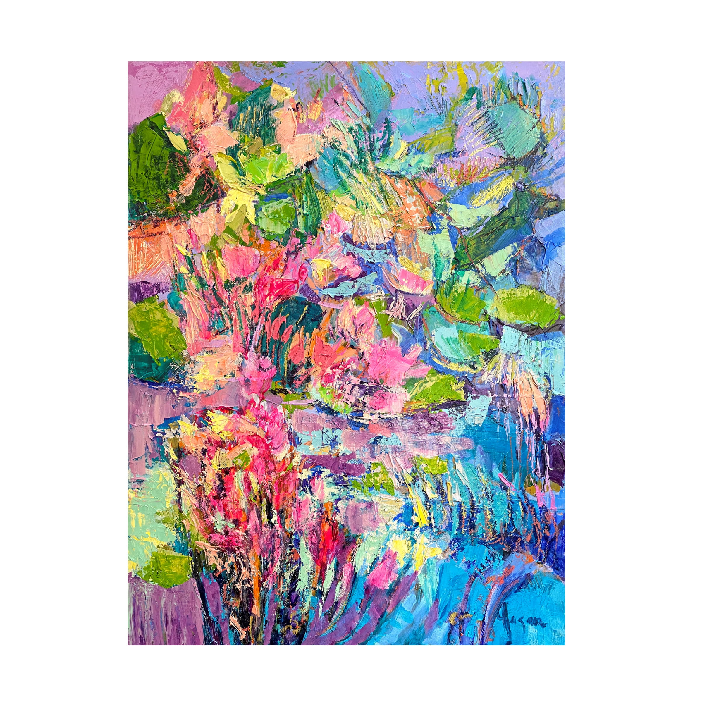 Dorothy Fagan 'Hot Pink Goddess I' Canvas Art