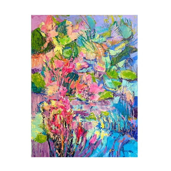 Dorothy Fagan 'Hot Pink Goddess I' Canvas Art