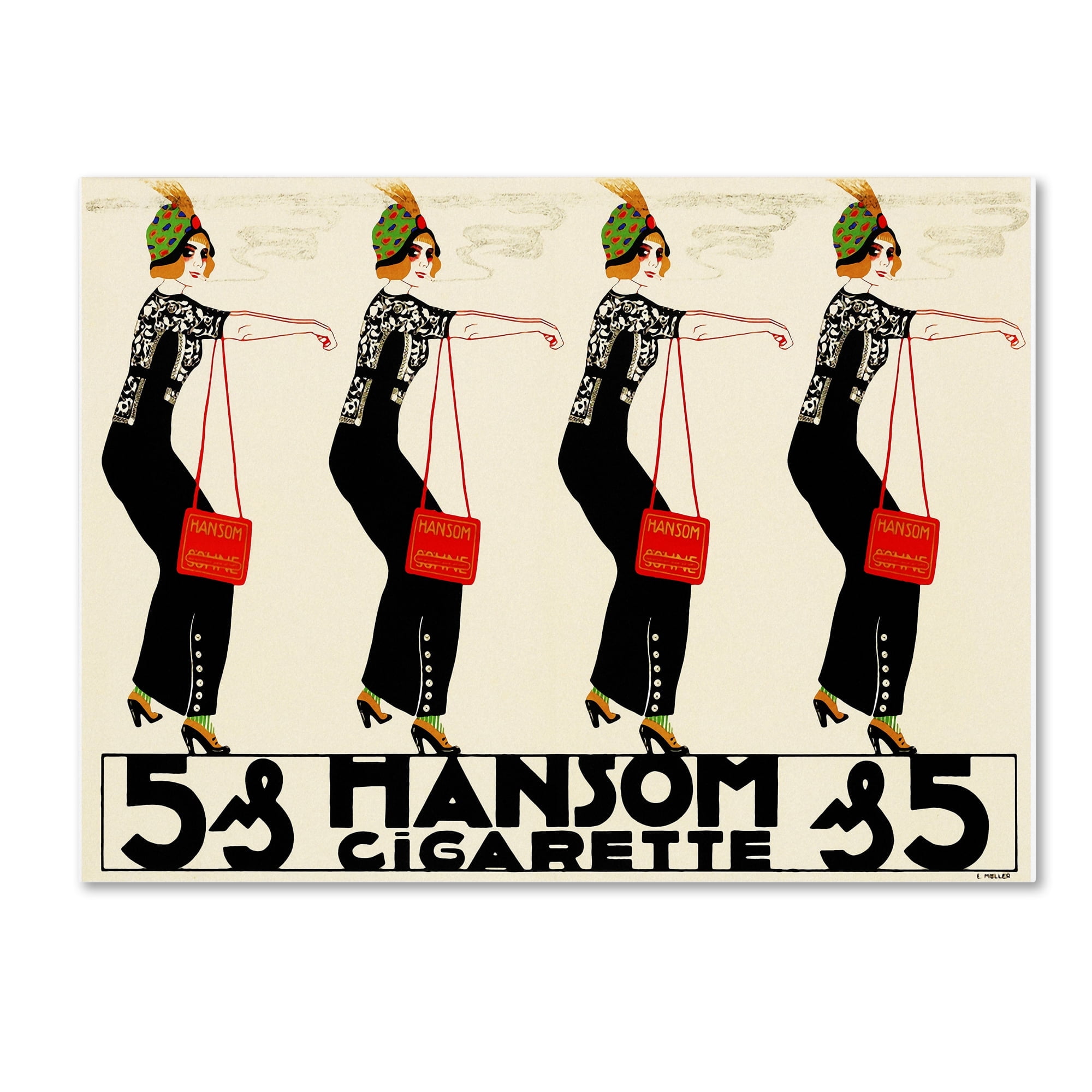 Vintage Lavoie 'Ads-0078' Canvas Art