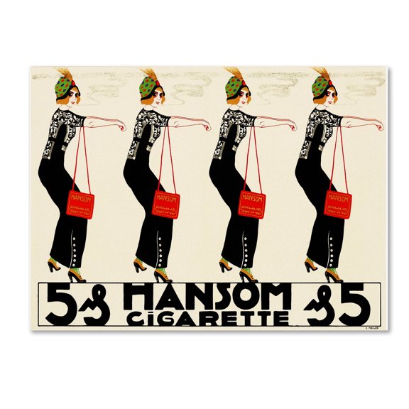 Vintage Lavoie 'Ads-0078' Canvas Art