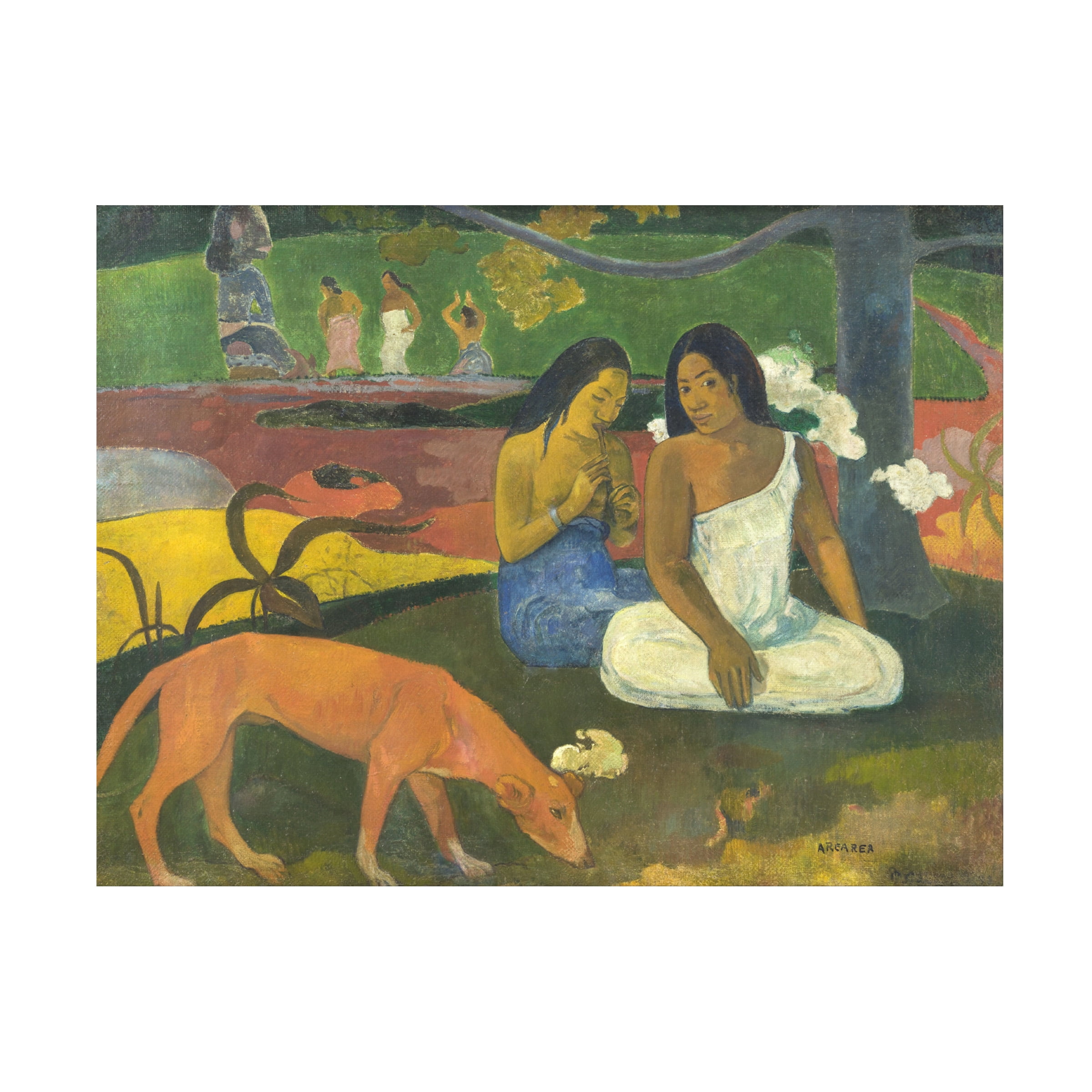 Gauguin 'Area Area' Canvas Art