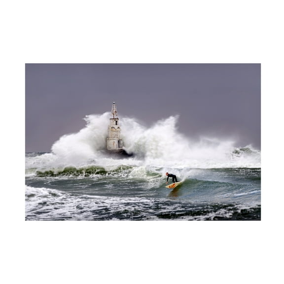 Milen Dobrev 'Advanced Surfing' Canvas Art