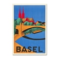 thumbnail image 1 of Vintage Apple Collection 'Basel Travel' Canvas Art, 1 of 3