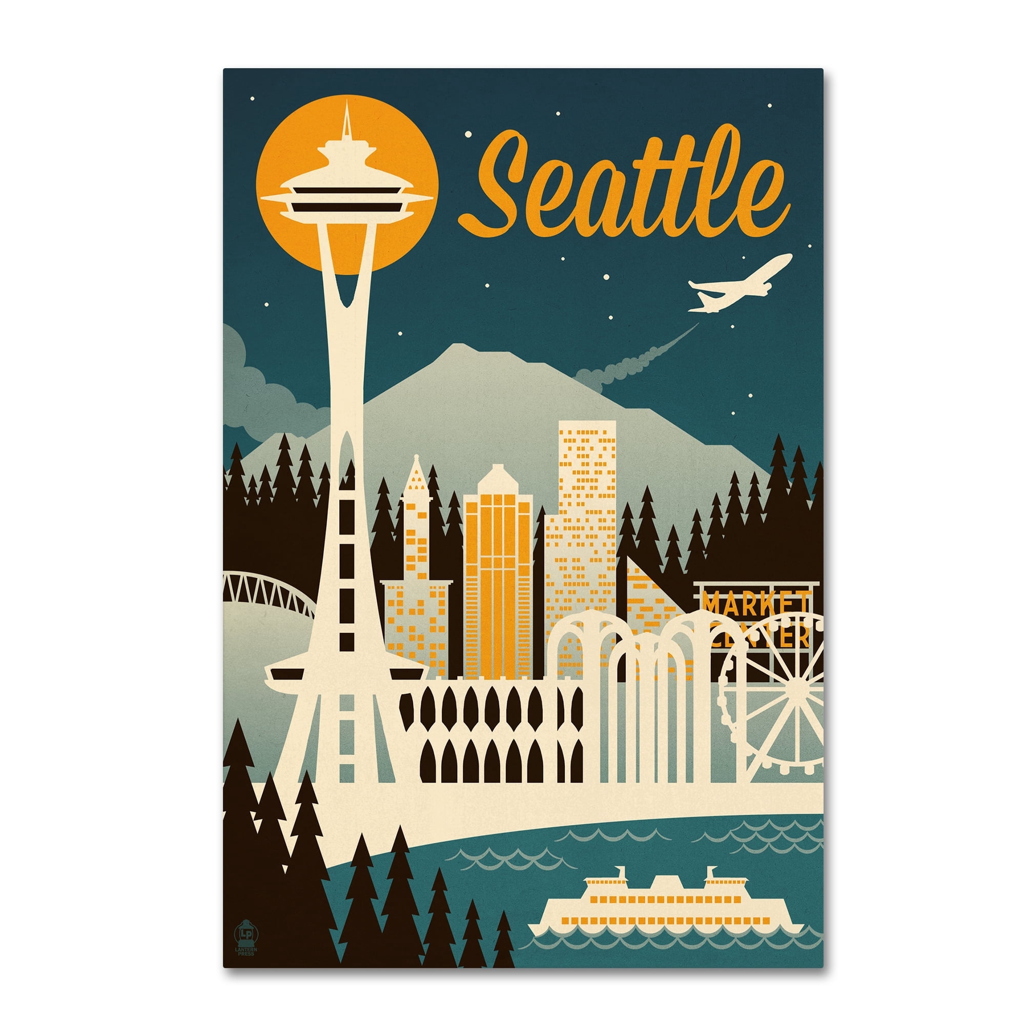 Lantern Press 'Travel 121' Canvas Art