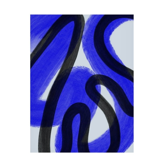 Yopie Studio 'Cobalt I' Canvas Art