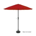 thumbnail image 1 of Pure Garden 9FT Outdoor Vented Patio Umbrella with Easy Crank (Red), 1 of 6
