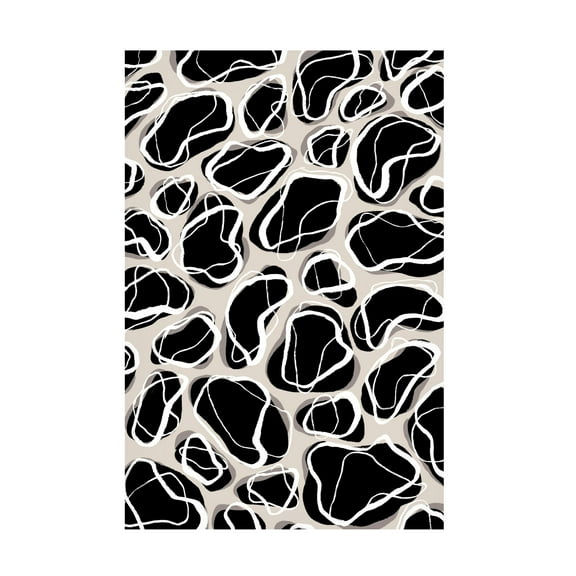 Treechild 'Back Stones Pattern' Canvas Art