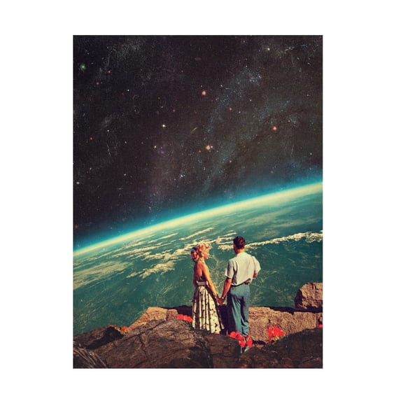 Trademark Fine Art Frank Moth Love Canvas Wall Art - 24x32