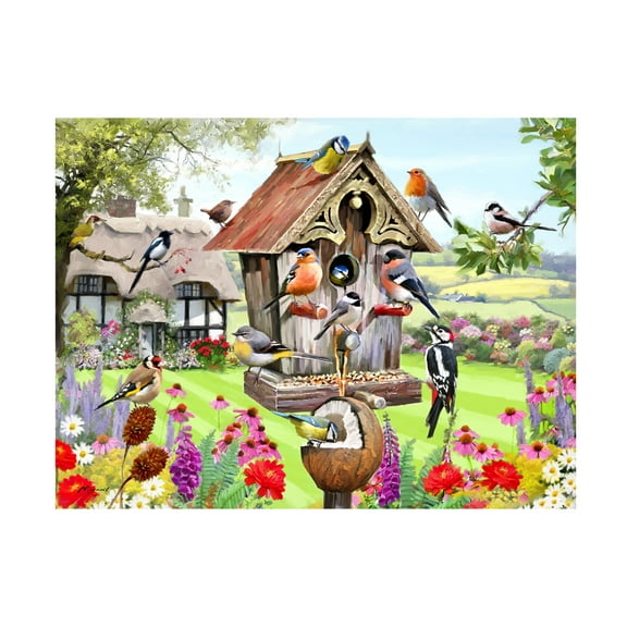 The Macneil Studio 'Birdhouse' Canvas Art