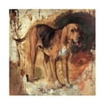 thumbnail image 1 of Holman Hunt 'Study of a Bloodhound' Canvas Art, 1 of 4