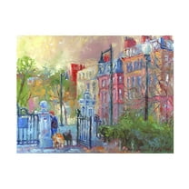 Trademark Fine Art Richard Wallich Boston Canvas Wall Art - 14x19