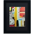 thumbnail image 1 of Sylvie Demers 'Chemins' Black Matted Framed Art, 1 of 5