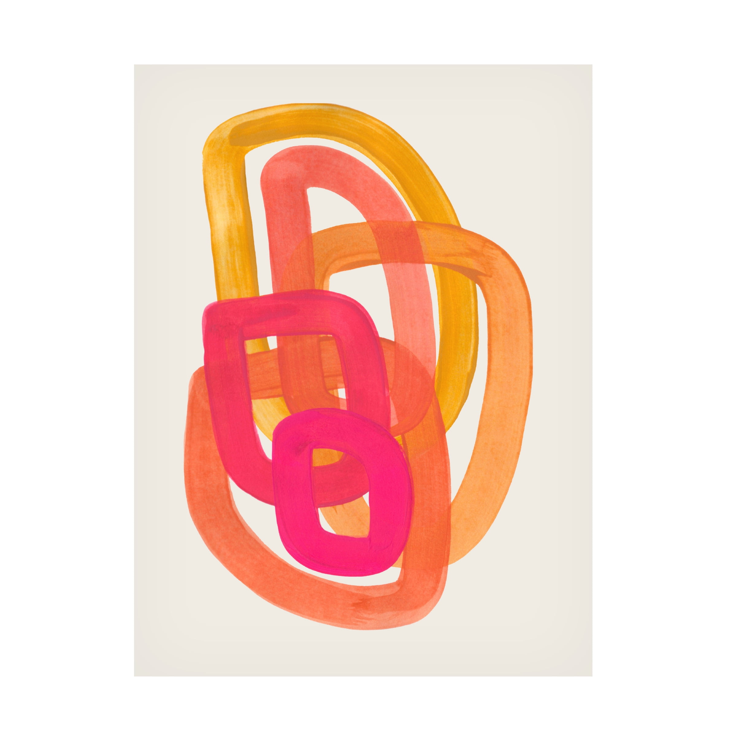 Ejaaz Haniff '70s Spiral' Canvas Art