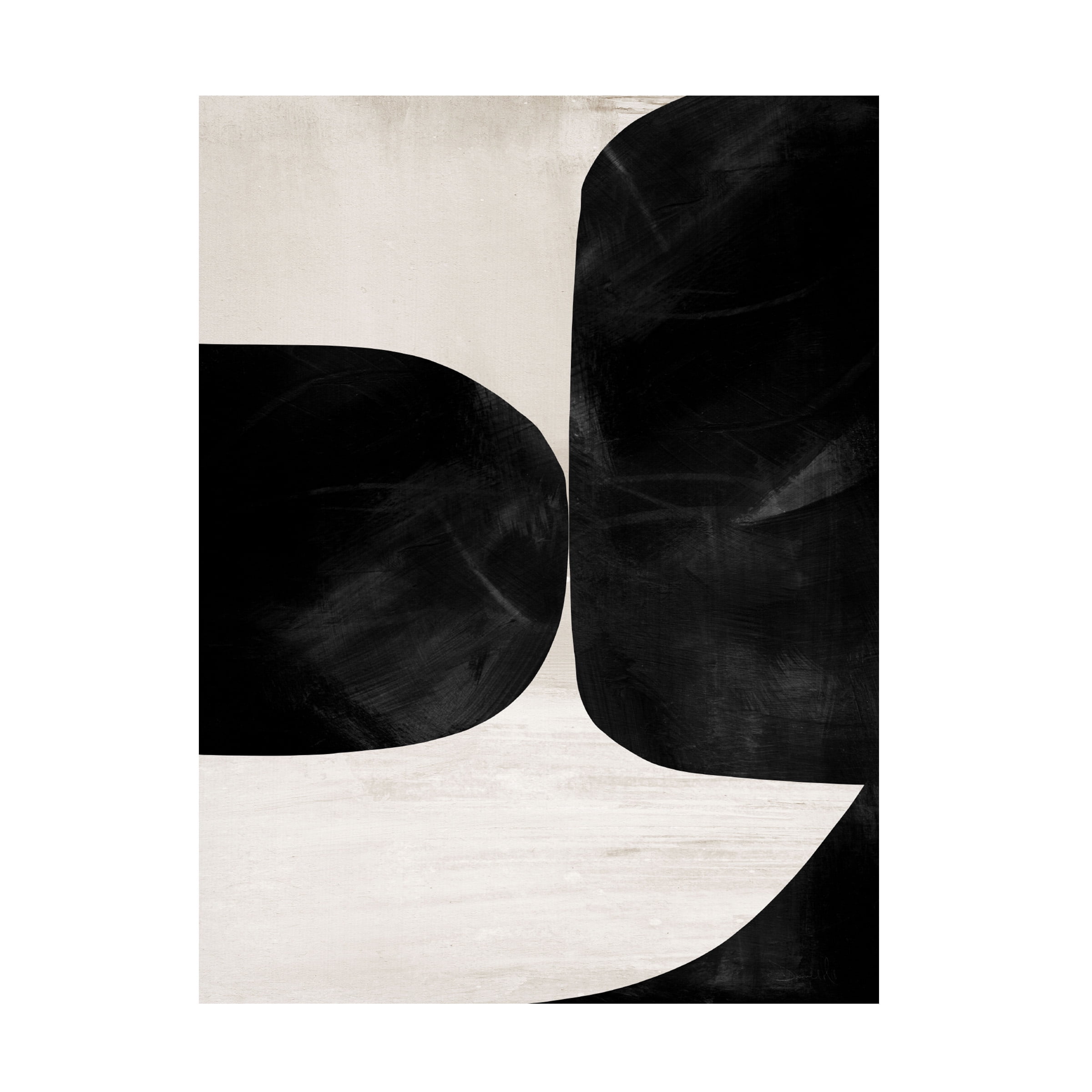 Trademark Fine Art Dan Hobday  Night No2 Canvas Wall Art - 35x47