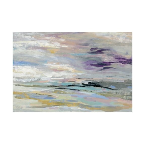 Silvia Vassileva 'Sea And Sky' Canvas Art