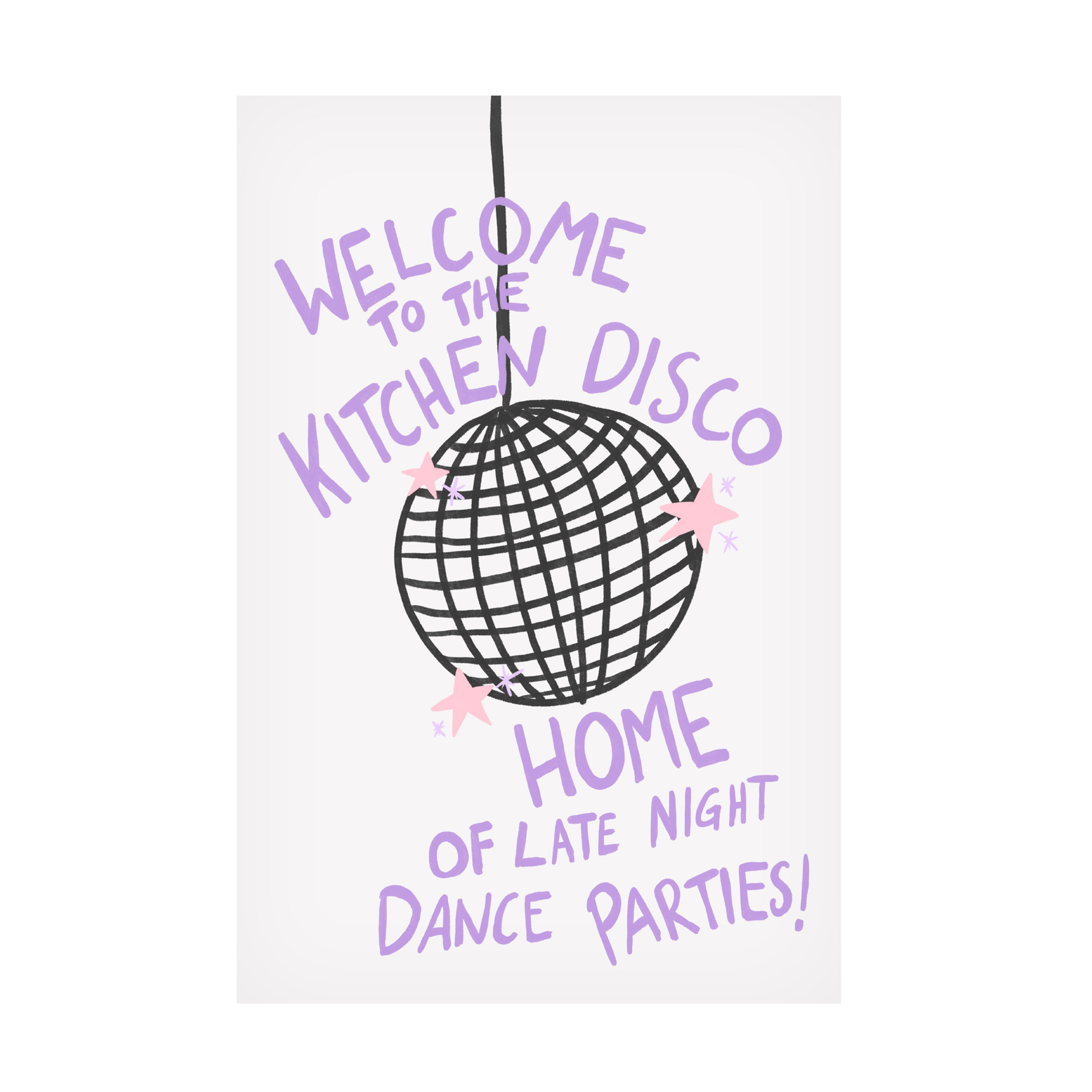 Athene Fritsch 'Kitchen Disco' Canvas Art