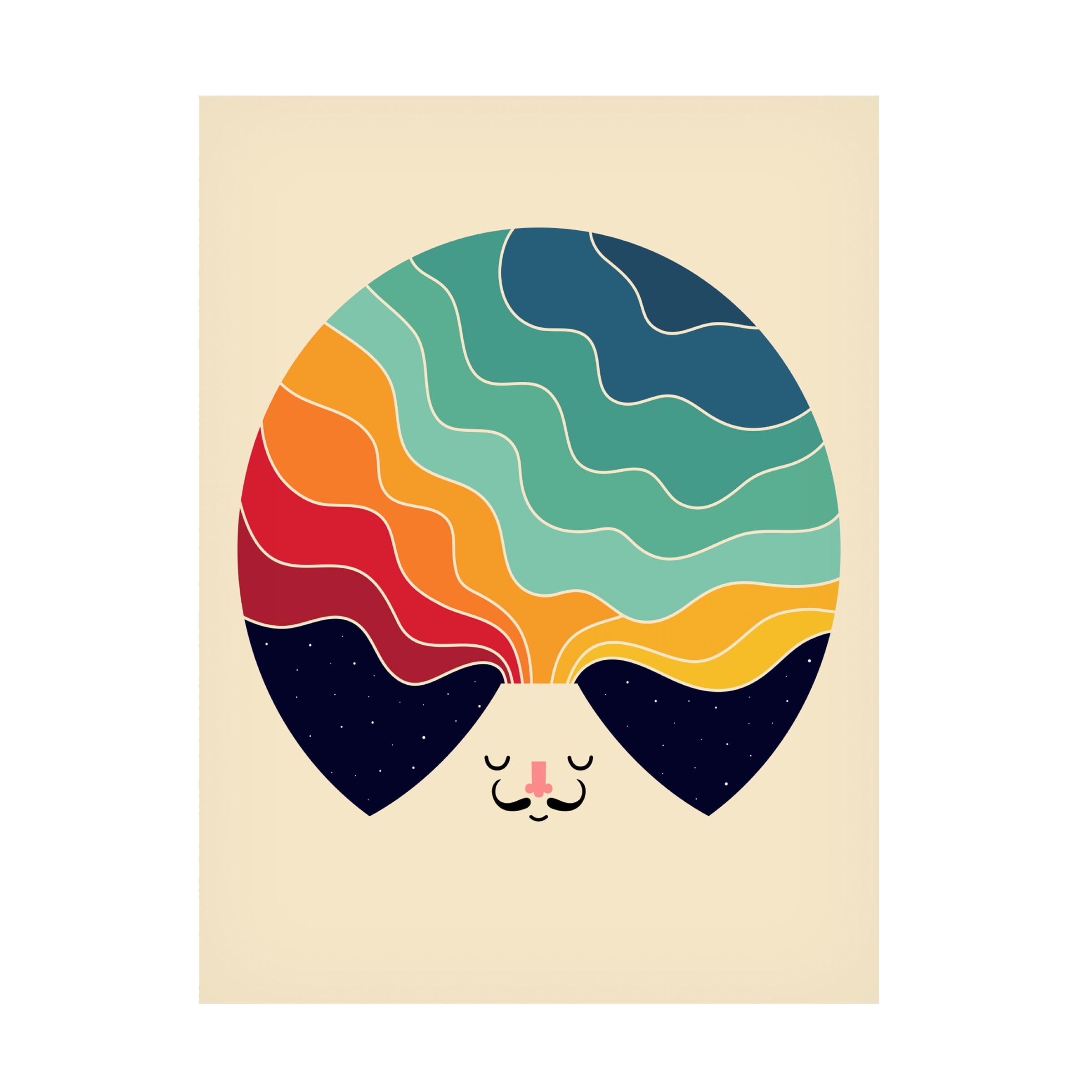 Andy Westface 'Keep Think Creative' Canvas Art