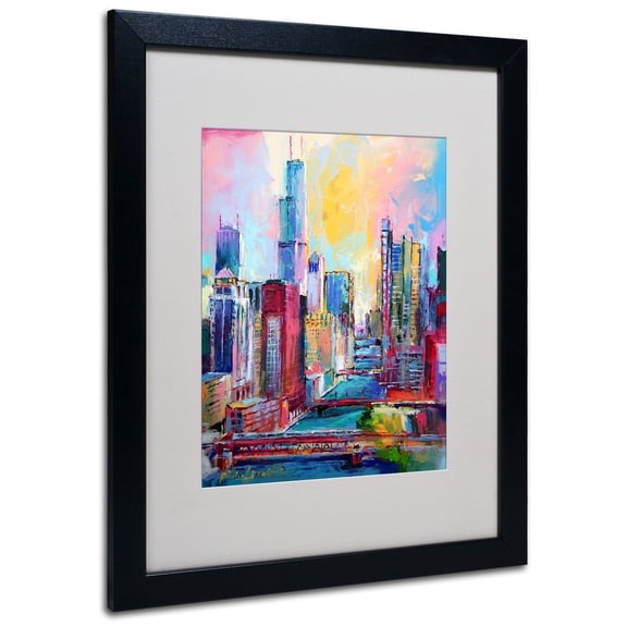 Richard Wallich Chicago 3 Matted Framed Wall Art