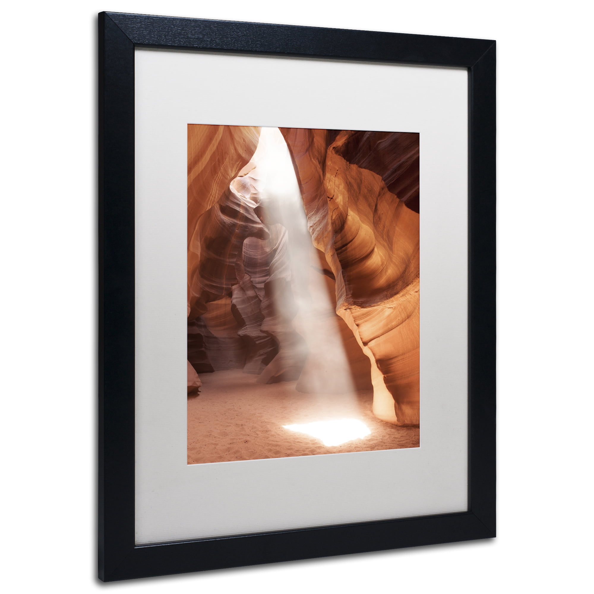 Moises Levy 'Illumination I' Matted Framed Art